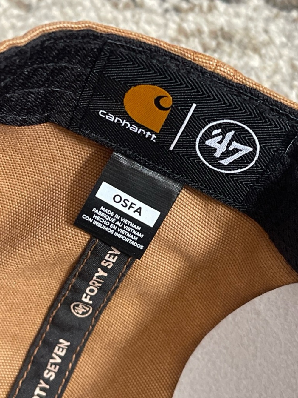 Carhartt Mets 47 SnapBack - Picture 5 of 8